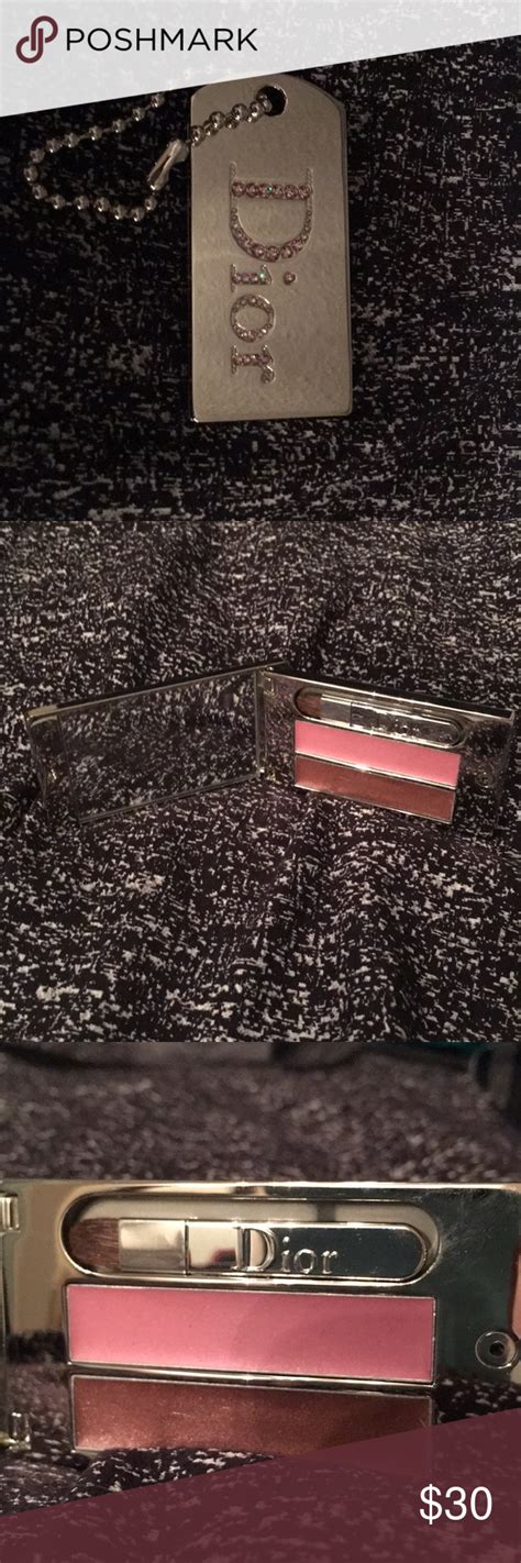 dior lip gloss dog tag